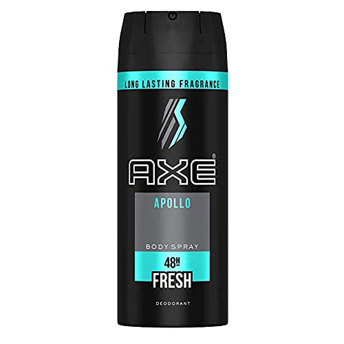 AXE Body Spray Deodorant Antiperspirant (12X 150 ml/5.07 oz, Apollo for Men)