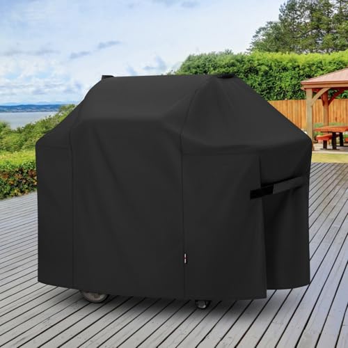 Unicook 58 Inch Grill Cover for Weber Genesis II and LX 300 Series Gas Grills, Heavy Duty Waterproof and Fade Resistant