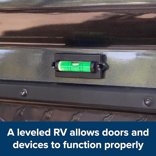 Camco Camper/RV Level Easy Install Front to Back & Side to Side RV Leveling Pack of 2
| Camco Camper/RV Level Front to