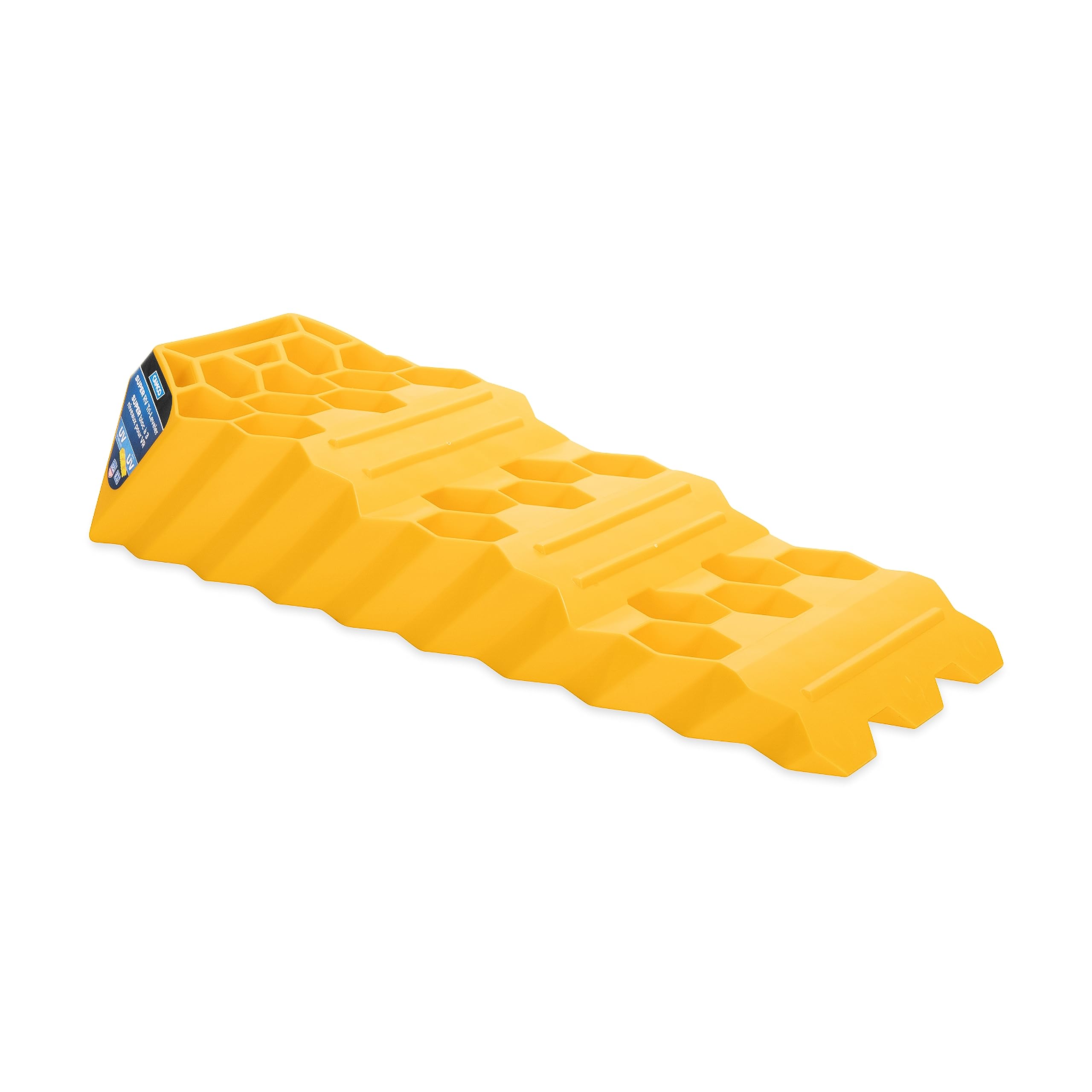 Camco RV Super Tri-Leveler | 5-inch Leveling Height | Heavy Duty 10,000lbs Load Capacity | RV Camping Trailers | Yellow